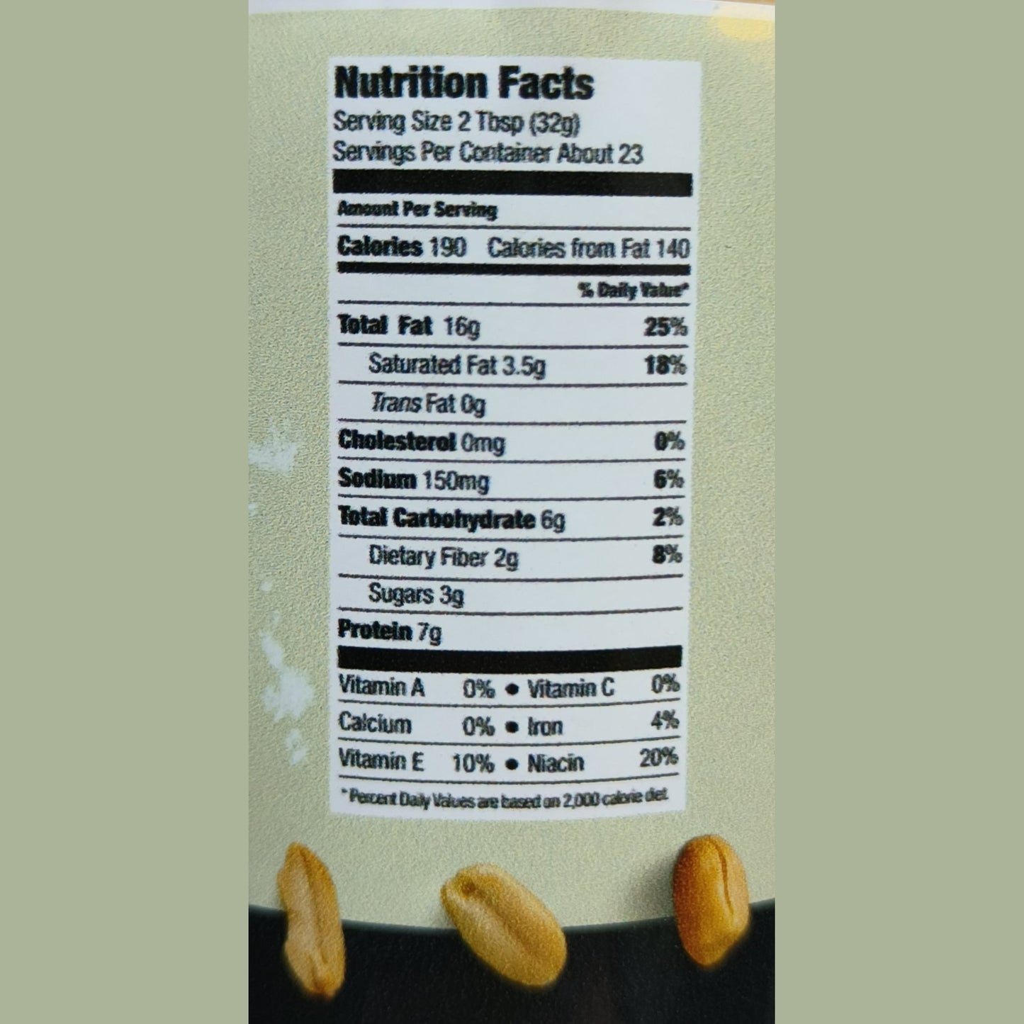 Peanut butter Organic