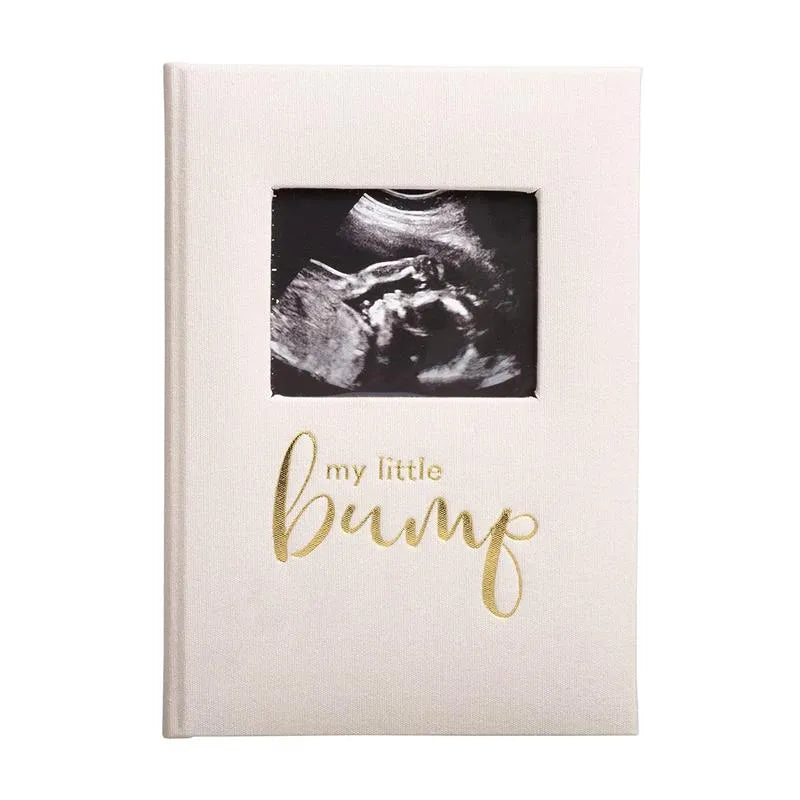 Pearhead - Linen Pregnancy Journal Ivory