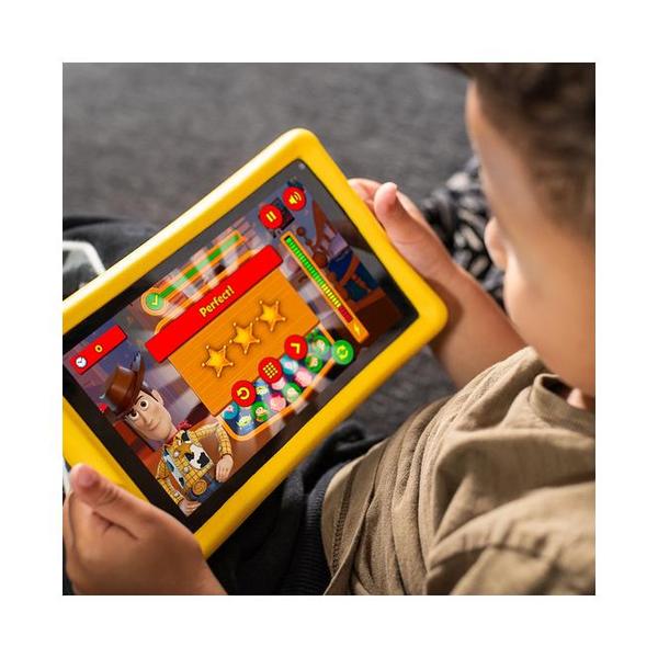 Pebble Gear Disney and Pixar's Toy Story Kids Tablet 7" 500+ Games, 12 months FREE Access to Gamestore Junior - Our specially-curated App Store of Over 500 Games and More, Toy Story Protective Bumper Case Included, Parental Controls, youTube Kids