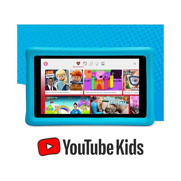 Pebble Gear Mickey & Friends Kids Tablet 7" 500+ Games, 12 months FREE Access to Gamestore Junior - Our specially-curated App Store of Over 500 Games and More, Toy Story Protective Bumper Case Included, Parental Controls, youTube Kids