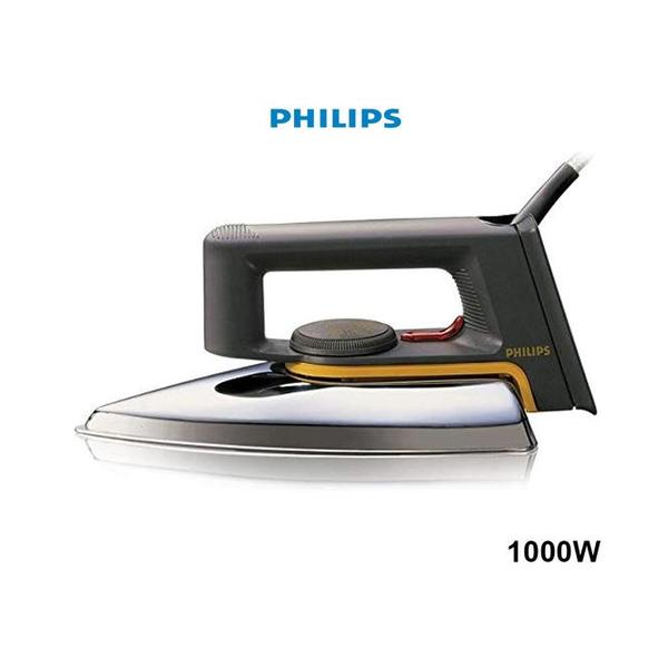 Philips HD1172 Classic Dry iron Linished Soleplate - 1000 Watts