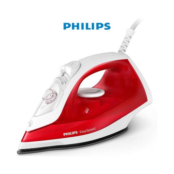Philips Steam Iron 2000 Series - 2000W, 25 g/min Continuous Steam, 100g Steam Boost, Non-stick Soleplate, Drip-stop, 4 Steam Settings, Light Weight - DST2010/26
