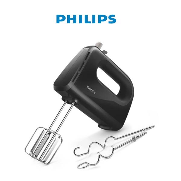 Philips HR3705/10 300 Watt Lightweight Hand Mixer, Blender with 5 Speed Control Settings, Stainless Steel Accessories