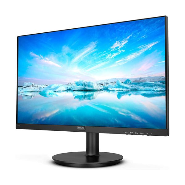 Philips 221V8L-22 inch FHD Monitor, 75Hz, 4ms, VA, LowBlue, Flickerfree (1920 x 1080, 200 cd/m², HDMI/VGA)