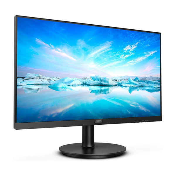Philips 241V8LA- 24 Inch FHD Monitor, 75Hz, 4ms, VA, Speakers LowBlue, Flickerfree (1920 x 1080, 250 cd/m², HDMI/VGA)