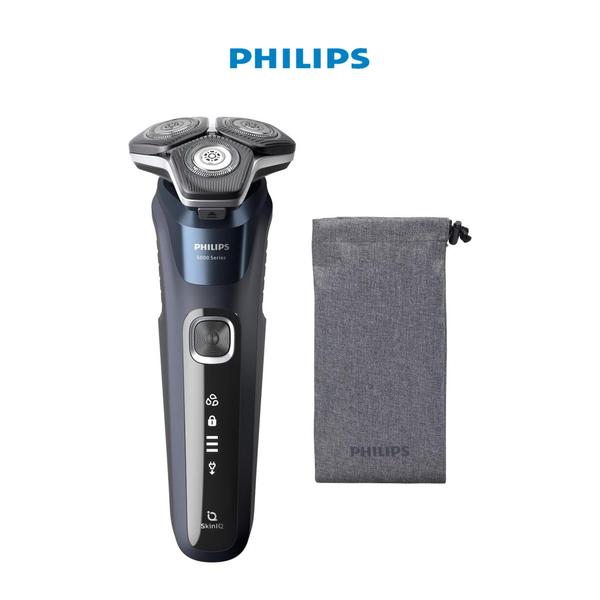 Philips 5000 Series USB Charging Wet and Dry Electric Shaver Skin IQ Technology Flexing Head POP-UP Trimmer S5885/10