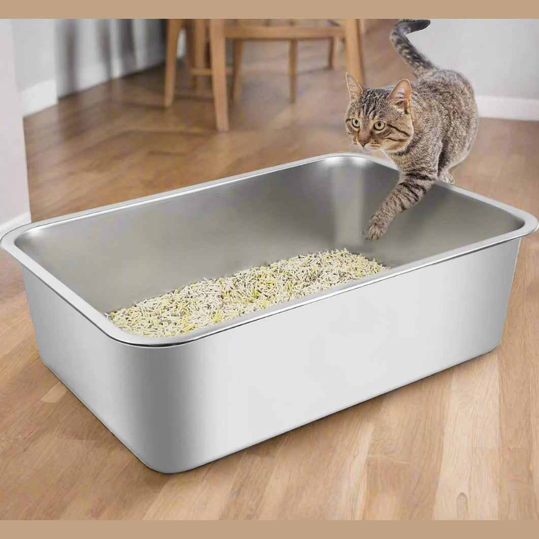 Regular Stainless Steel Litter Box