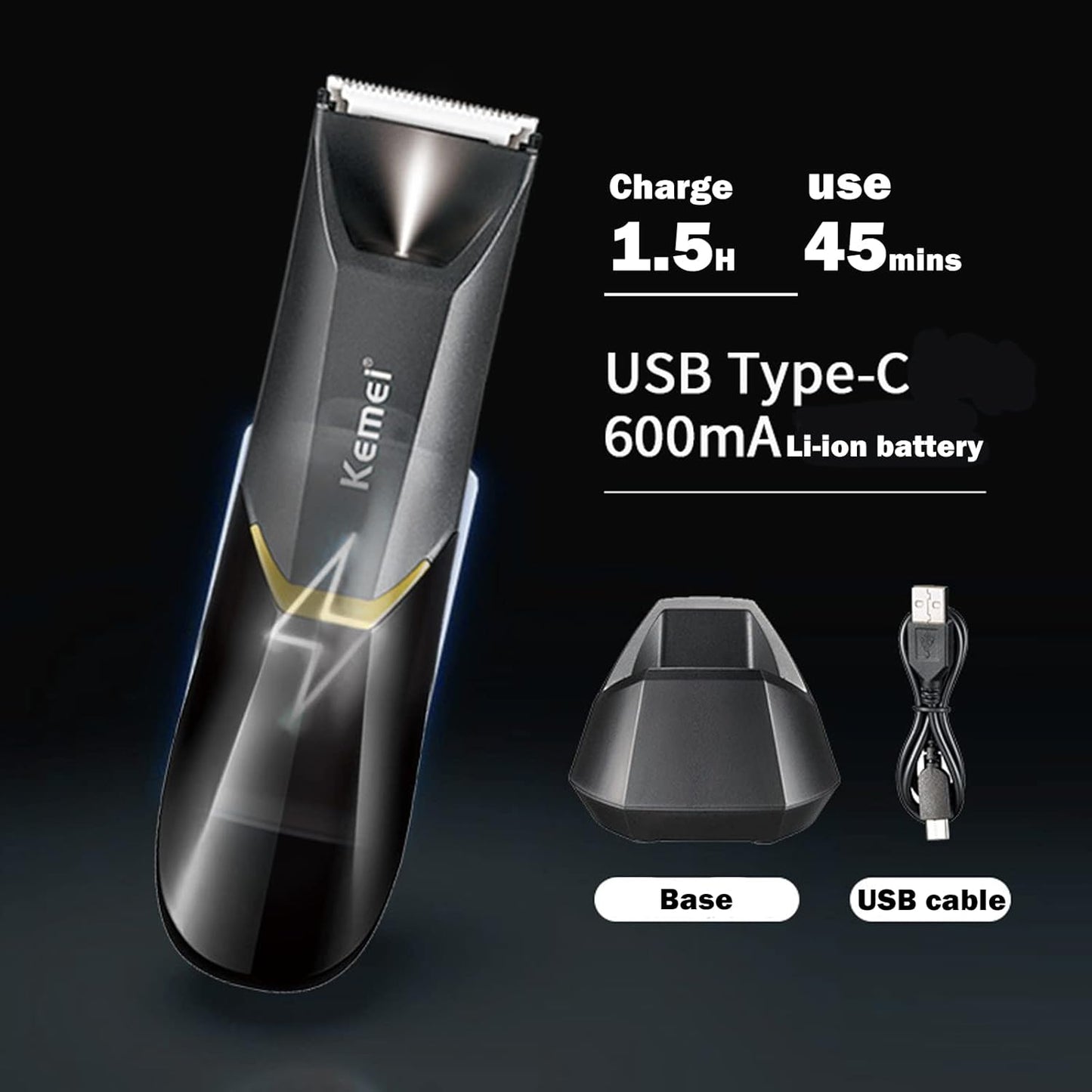 Kemei KM-3208 Sensitive Trimmer