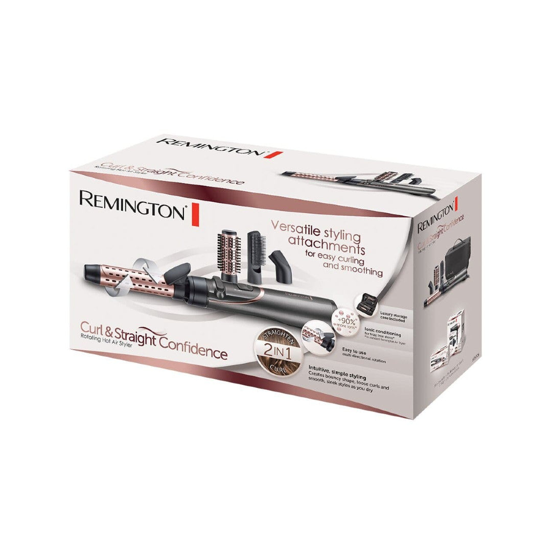 Remington Curl & Straight Confidence Rotating Hot Air Styler AS8606