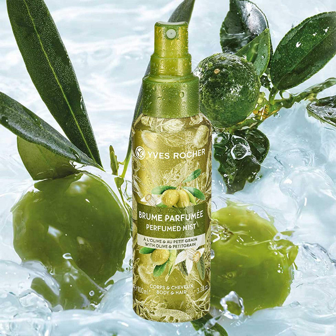 Yves Rocher Perfumed Body & Hair Mist Olive & Petitgrain