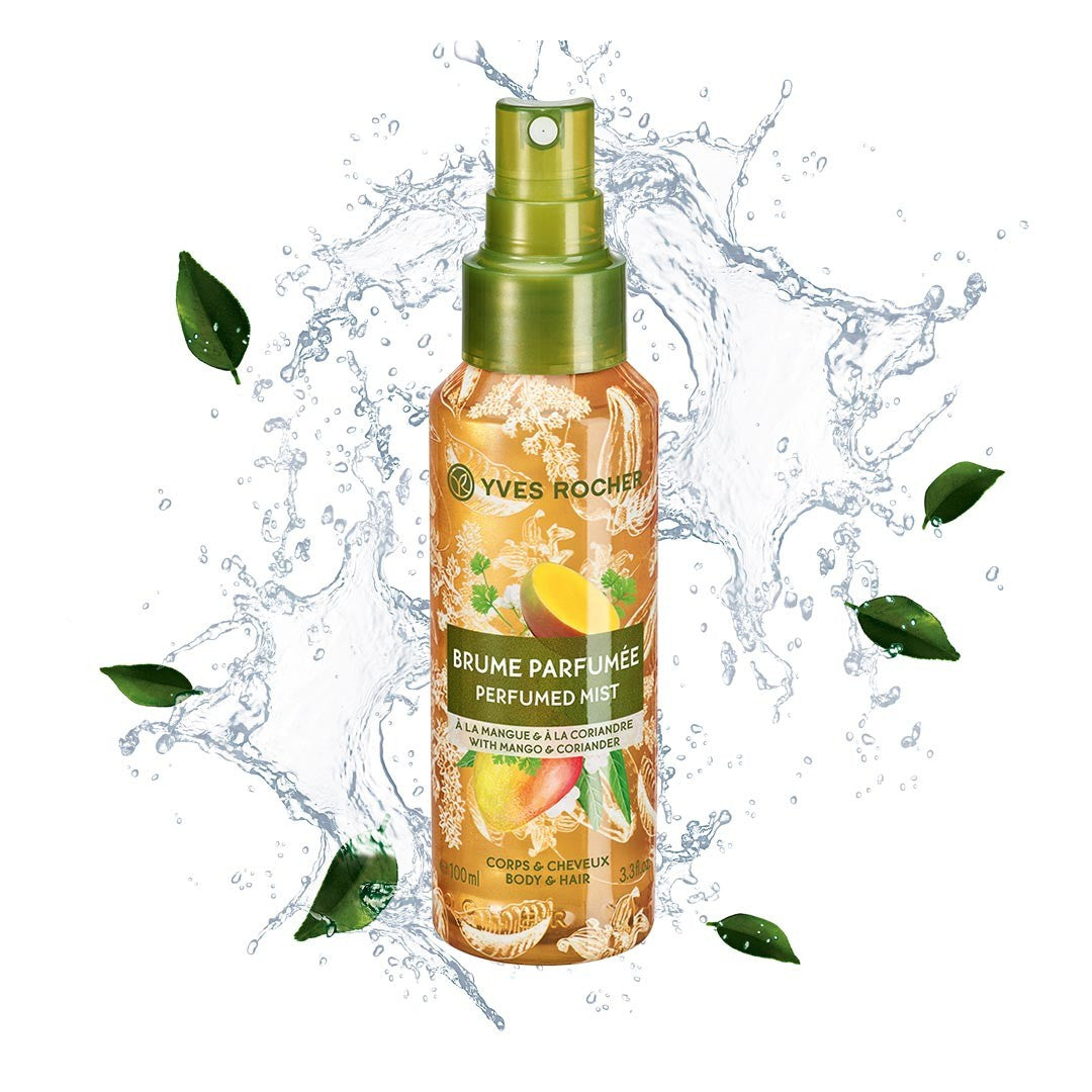 Yves Rocher Perfumed Body & Hair Mist Mango Corriander - Medaid International