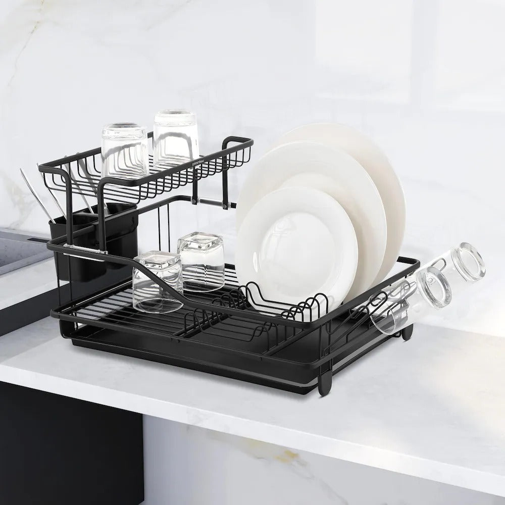 Aluminium Double Dish Rack