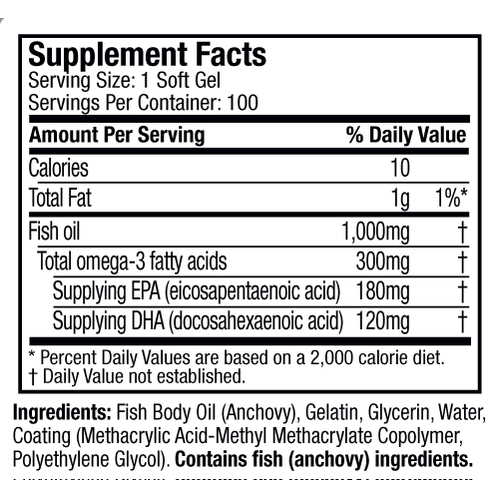 Platinum Fishoil Muscletech