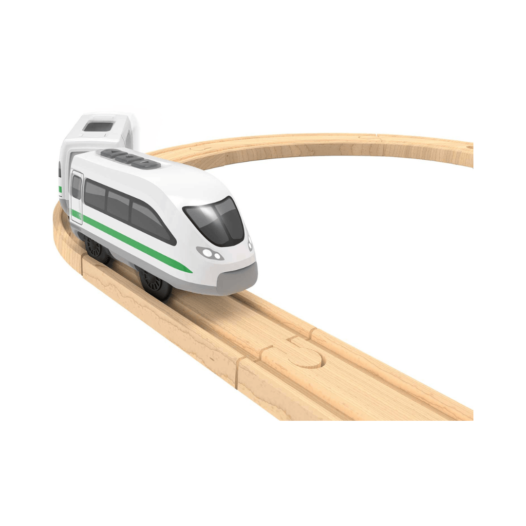 Playtive Central Station Wooden Railway Set 4.73m
