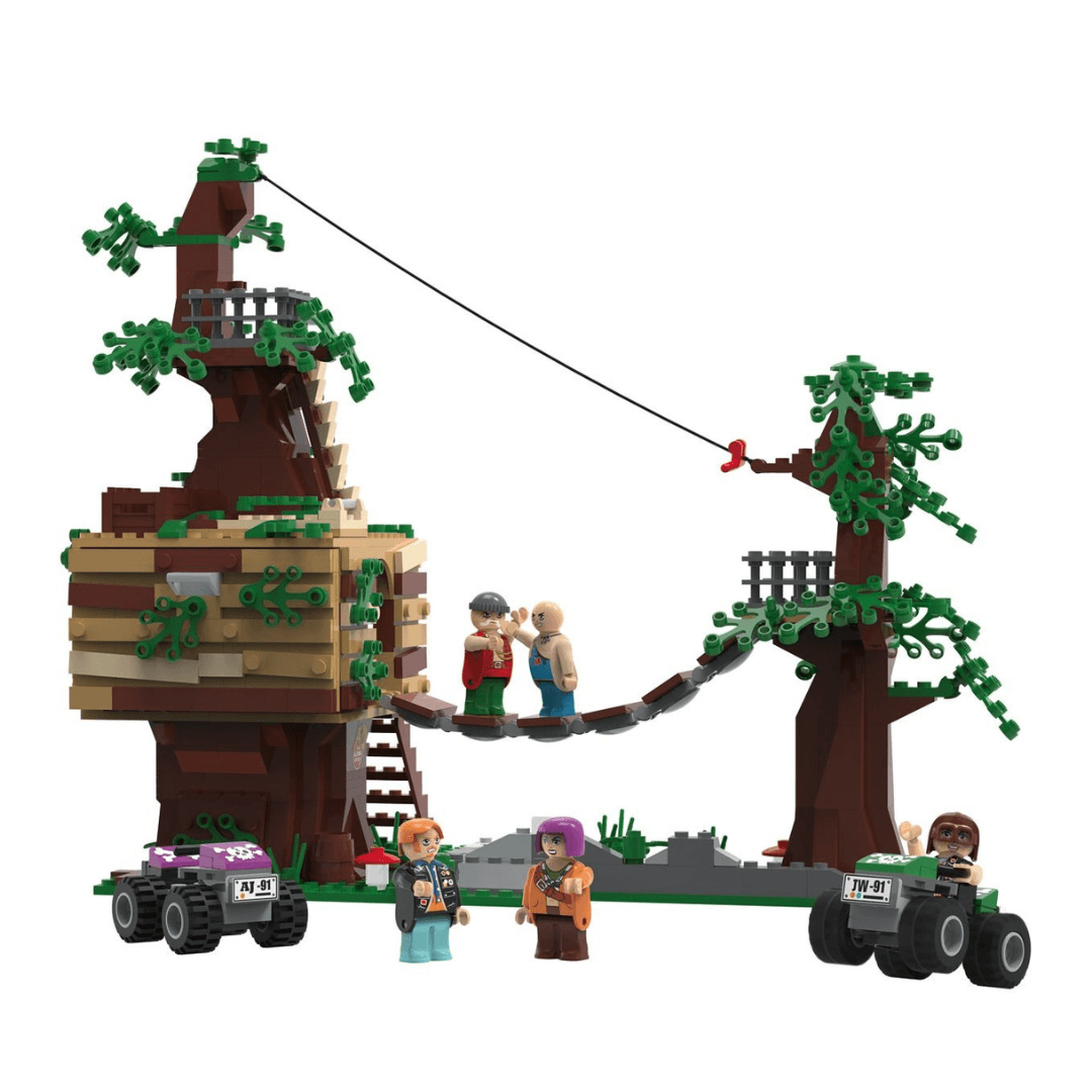 Playtive Clippys Building Set L, Treehouse SET 767 PIECES