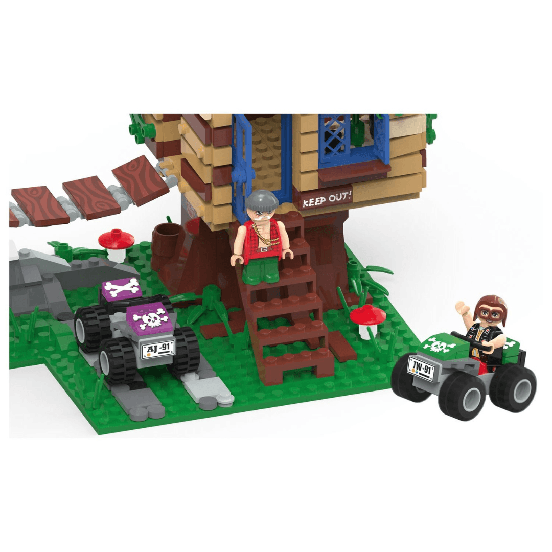 Playtive Clippys Building Set L, Treehouse SET 767 PIECES