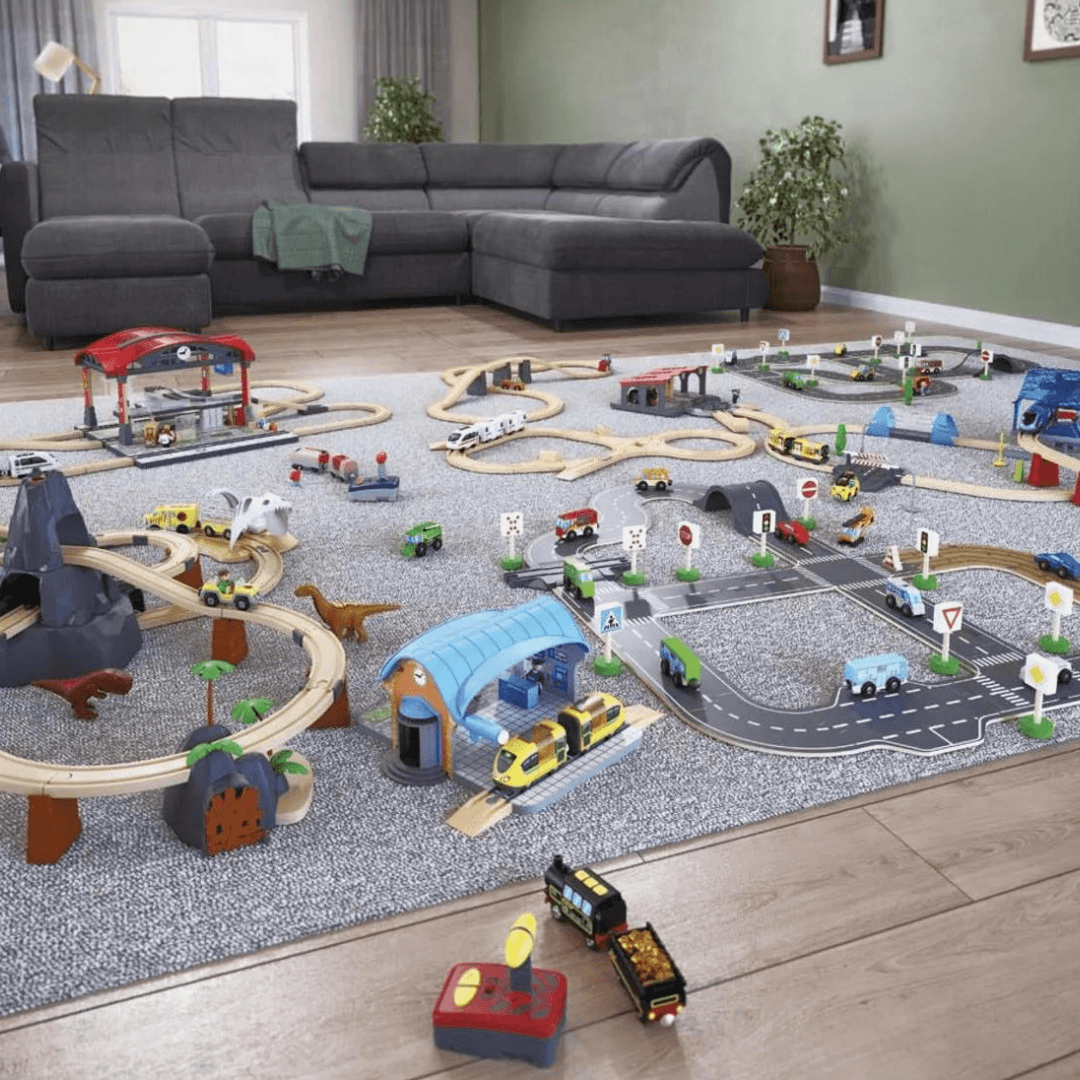 PLAYTIVE CONSTRUCTION ROAD SET 36 PIECES