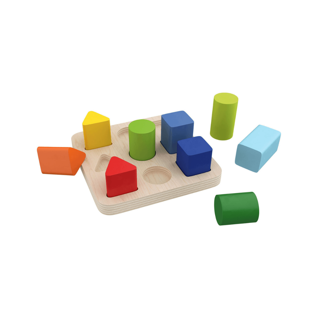 Playtive Educational Wooden Toy Set Of 10 Pieces