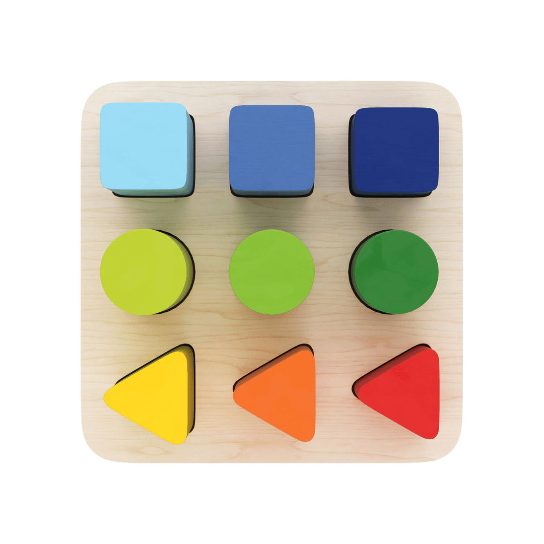 Playtive Educational Wooden Toy Set Of 10 Pieces