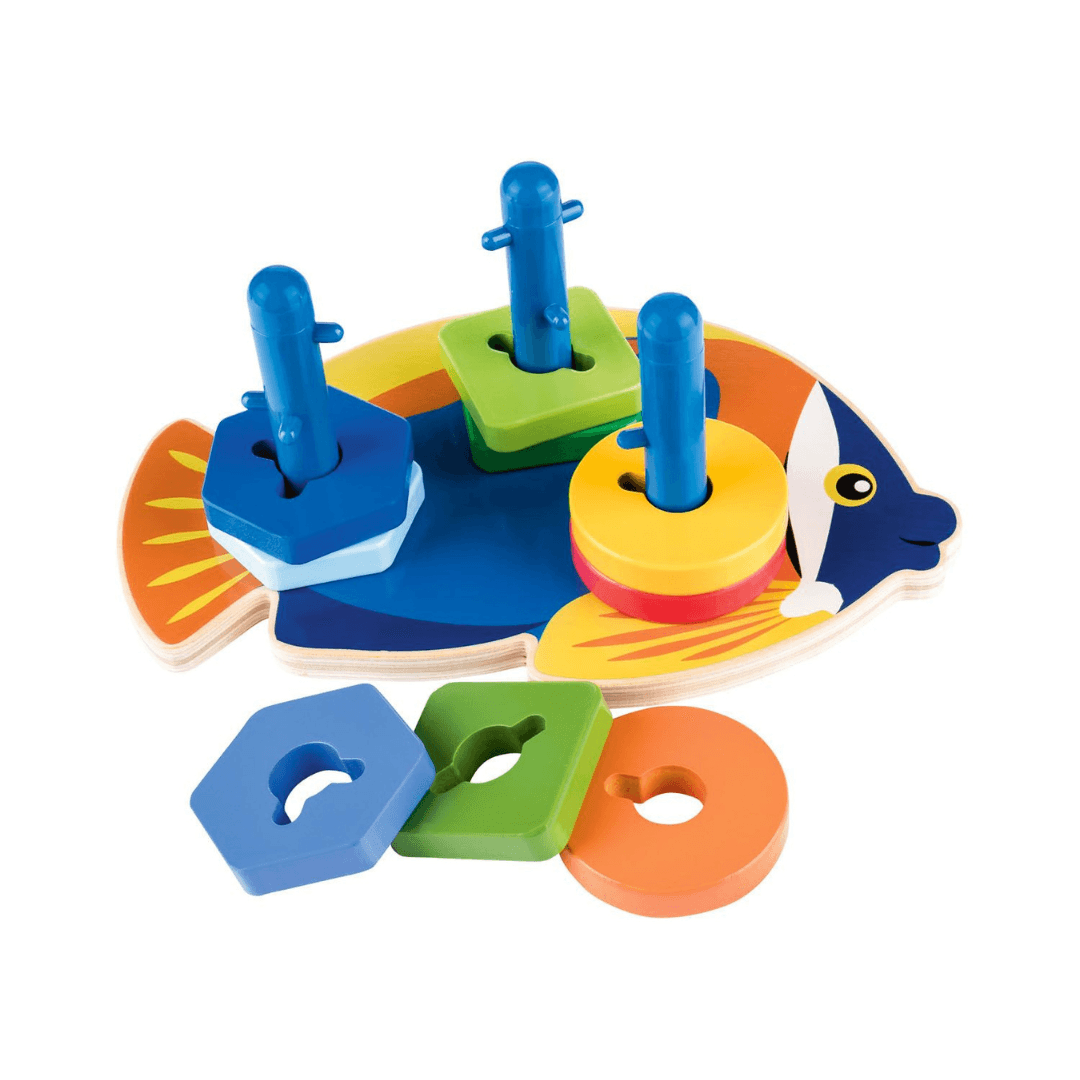 Playtive Fish Nesting Game 10 Pieces