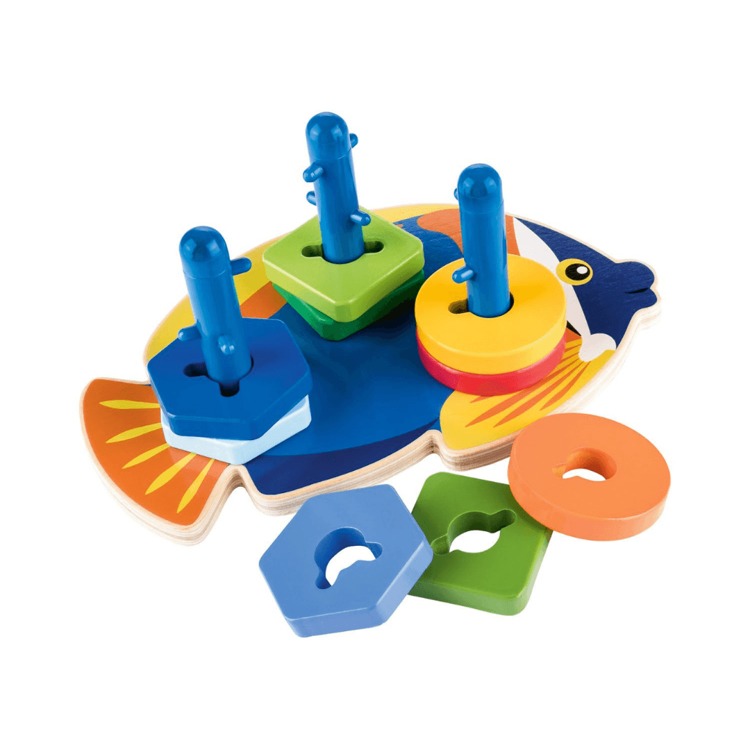 Playtive Fish Nesting Game 10 Pieces
