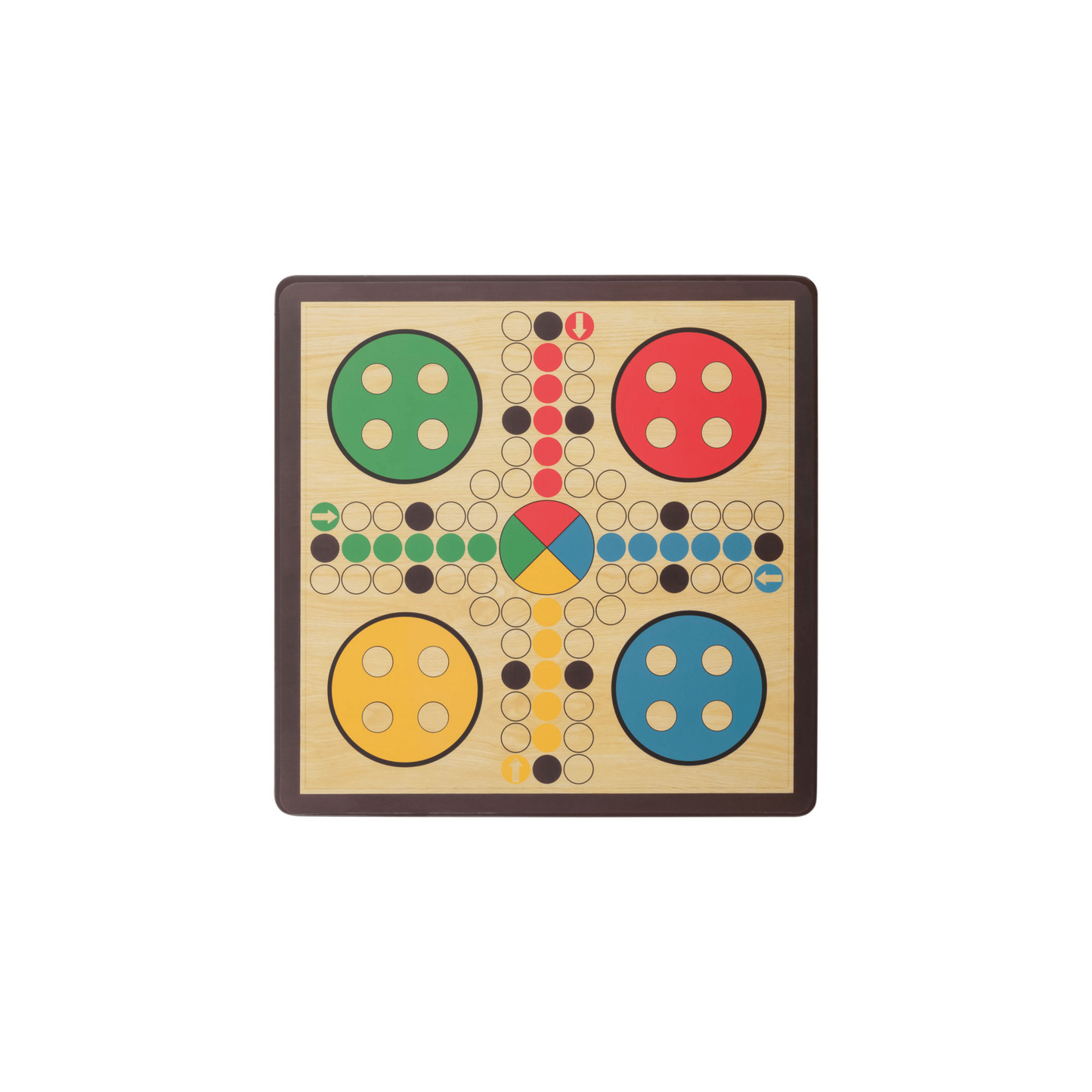 Playtive 10-in-1 Wooden Board Game Set – Chess, Ludo & More