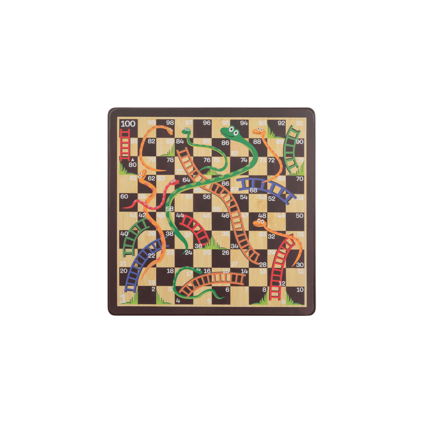 Playtive 10-in-1 Wooden Board Game Set – Chess, Ludo & More