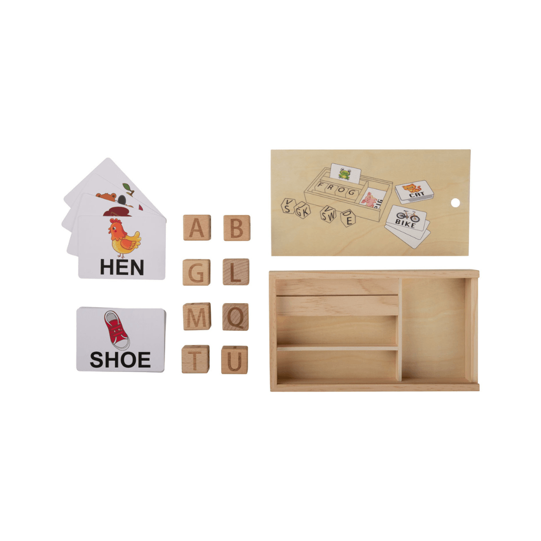 Playtive Letter Cubes Set 39 Pieces