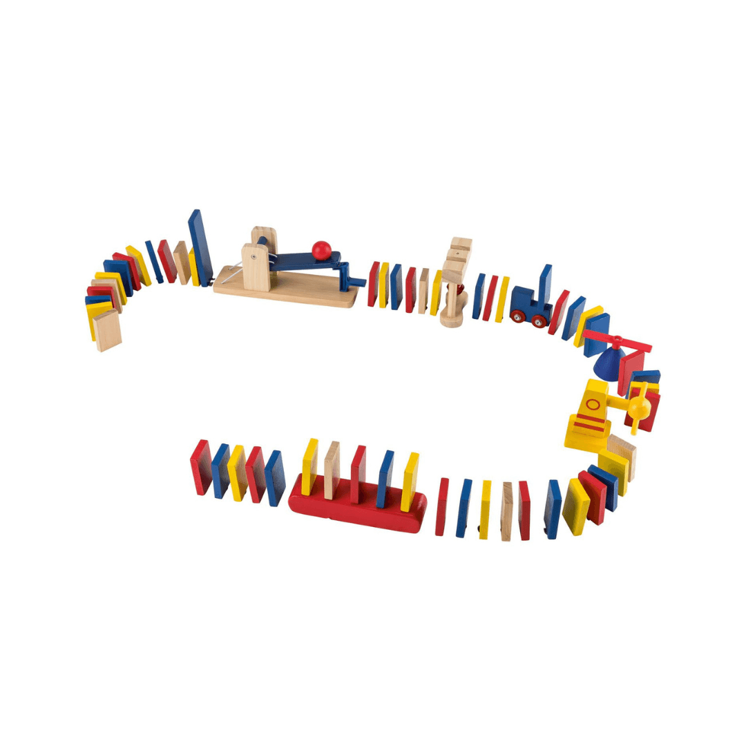 PLAYTIVE Machine Domino Run 60 Pieces