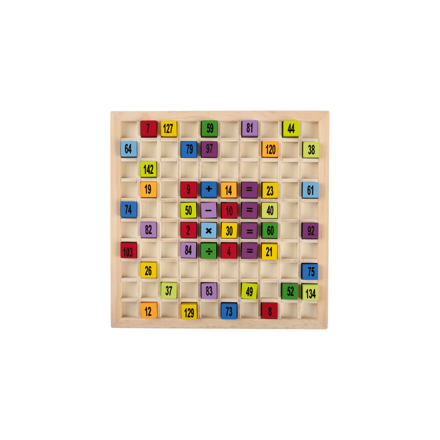 PLAYTIVE MATH EDUCATIONAL GAME 101 PIECES