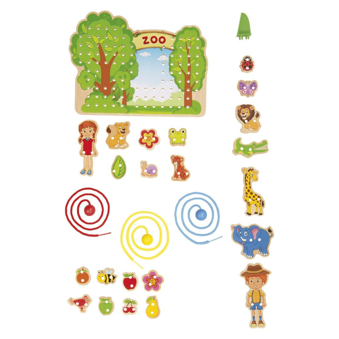 Playtive Threading Game 32 Pieces