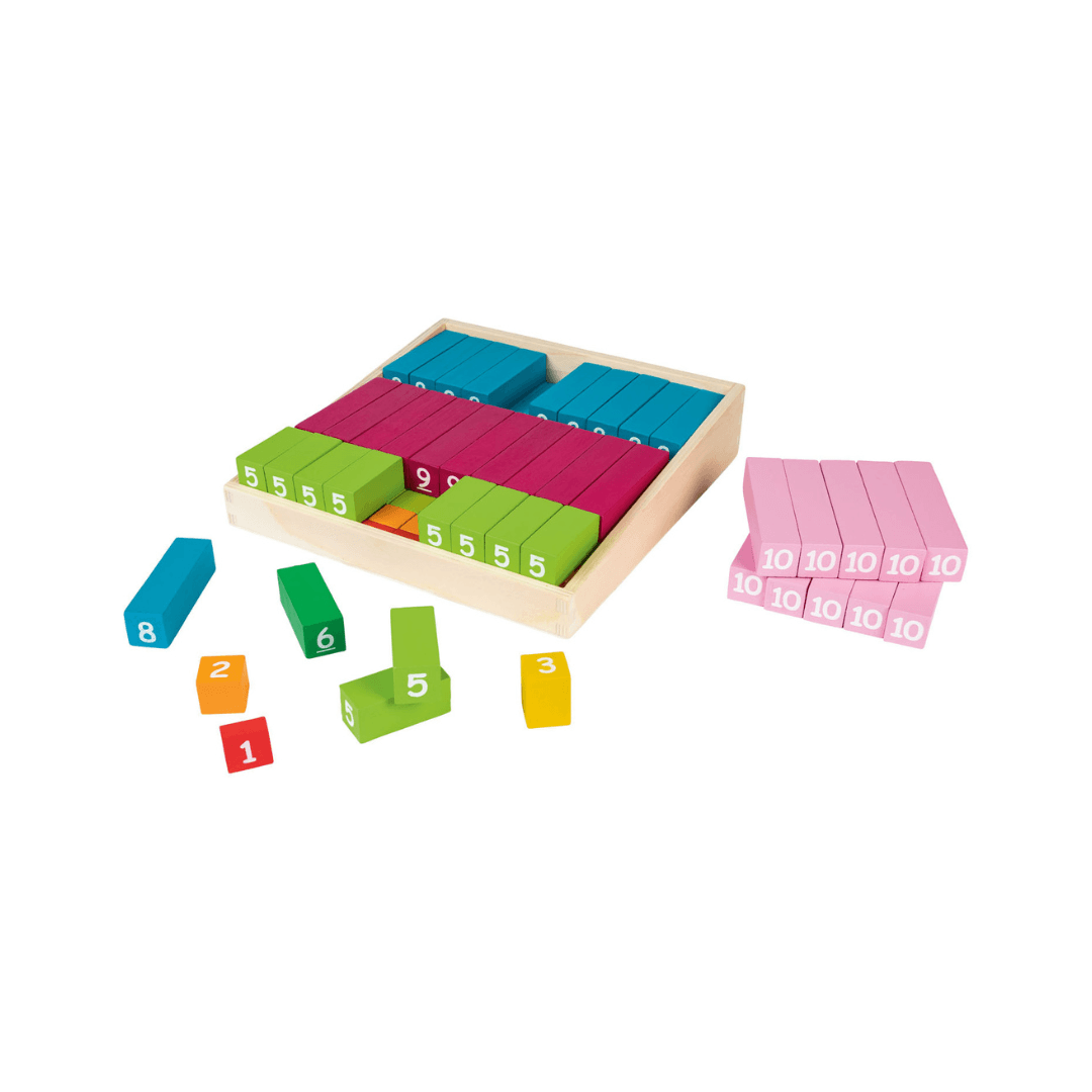 Playtive Wooden Calculation Sticks 100 Pieces