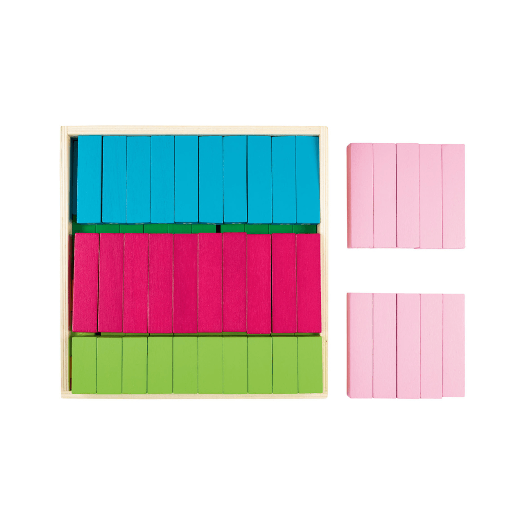 Playtive Wooden Calculation Sticks 100 Pieces