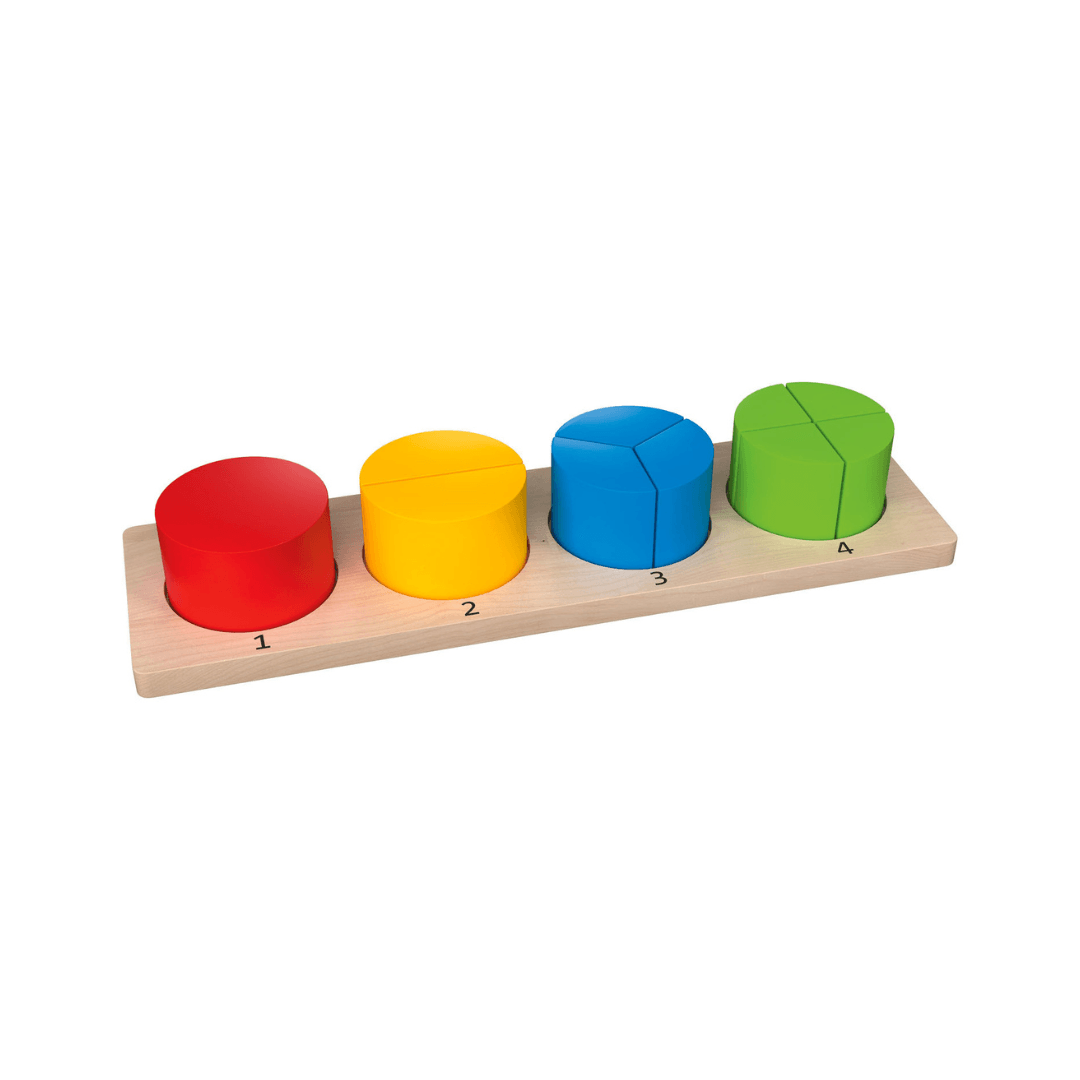 Playtive Wooden Circle Geometric Puzzle 11 Pieces Set