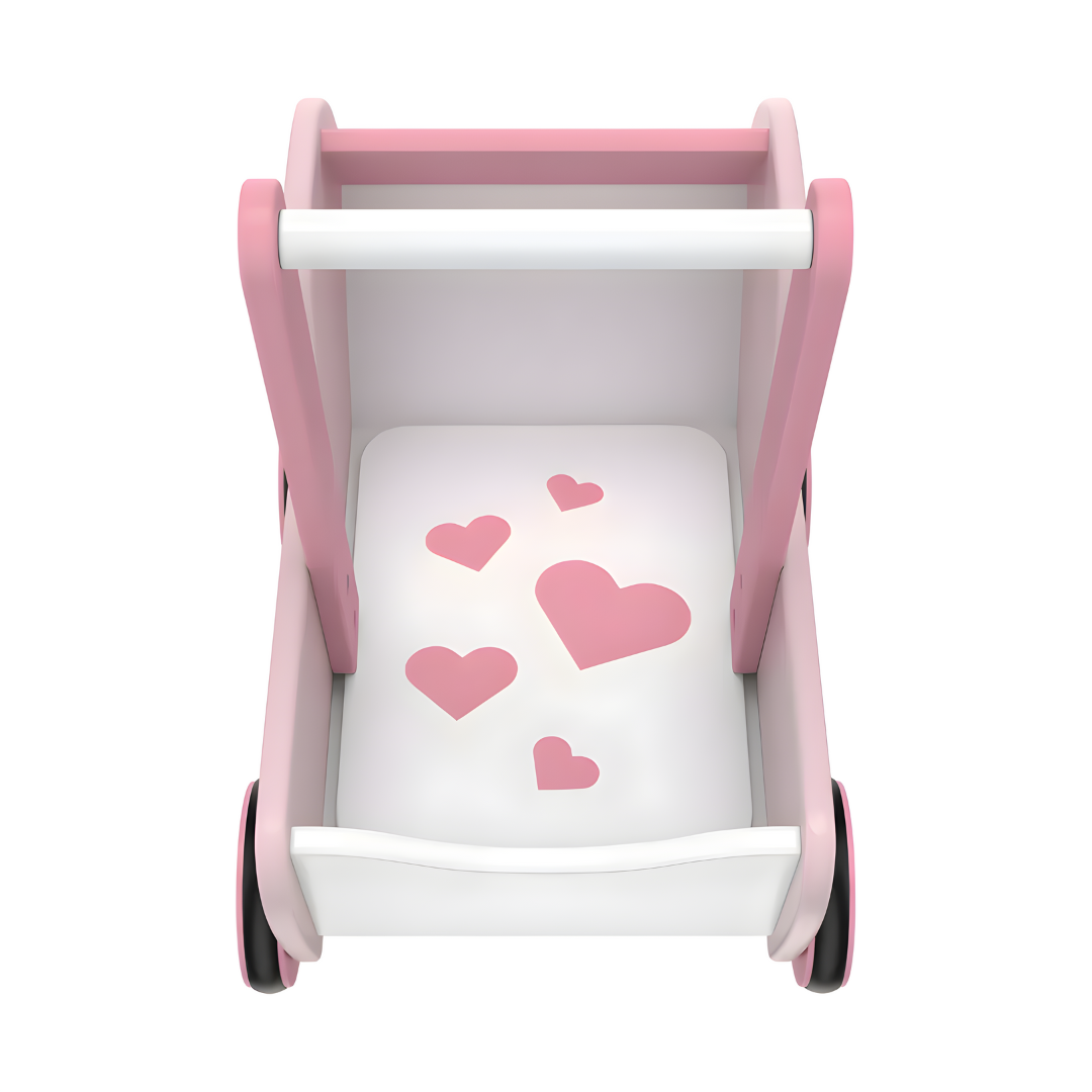 Playtive Wooden Doll’s Pram