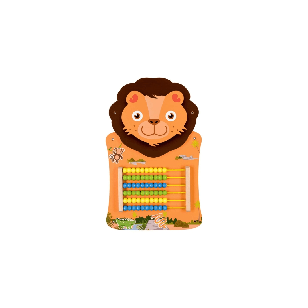 PLAYTIVE WOODEN LION WALL TOY