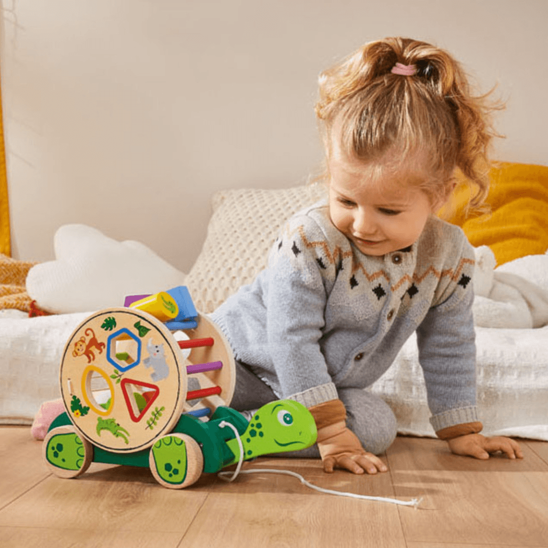 Playtive Wooden Pull-Along Turtle