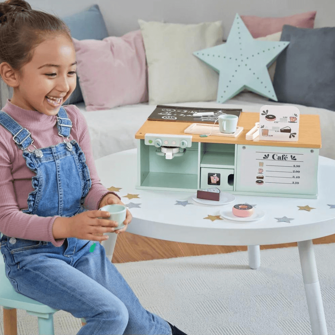 Playtive Wooden Table Top Cafe