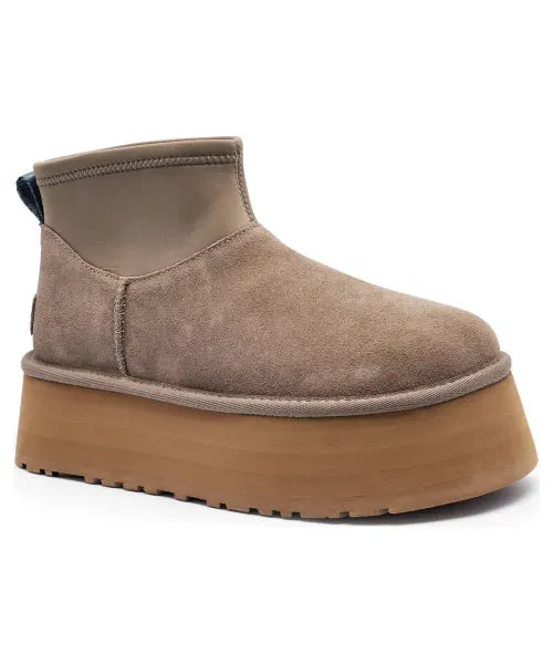 UGG Women's Grey Classic Mini Dipper Ankle Boots |UGG in Lebanon