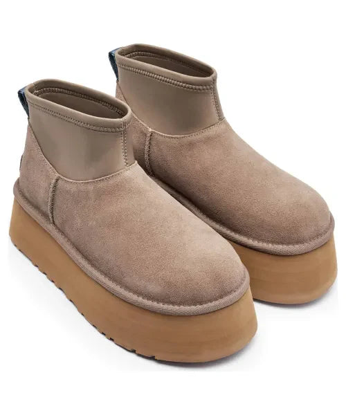 UGG Women's Grey Classic Mini Dipper Ankle Boots |UGG in Lebanon
