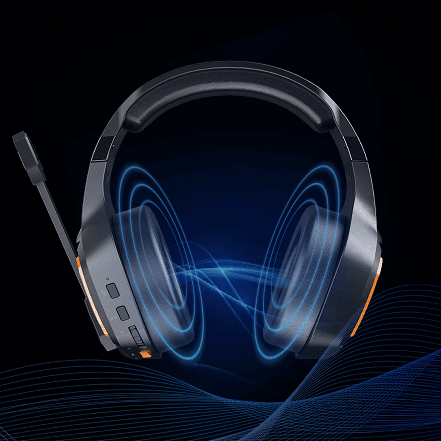 Wireless Bluetooth Gaming Headphones Meetion MTBth014 Color Jungle Green - Medaid International