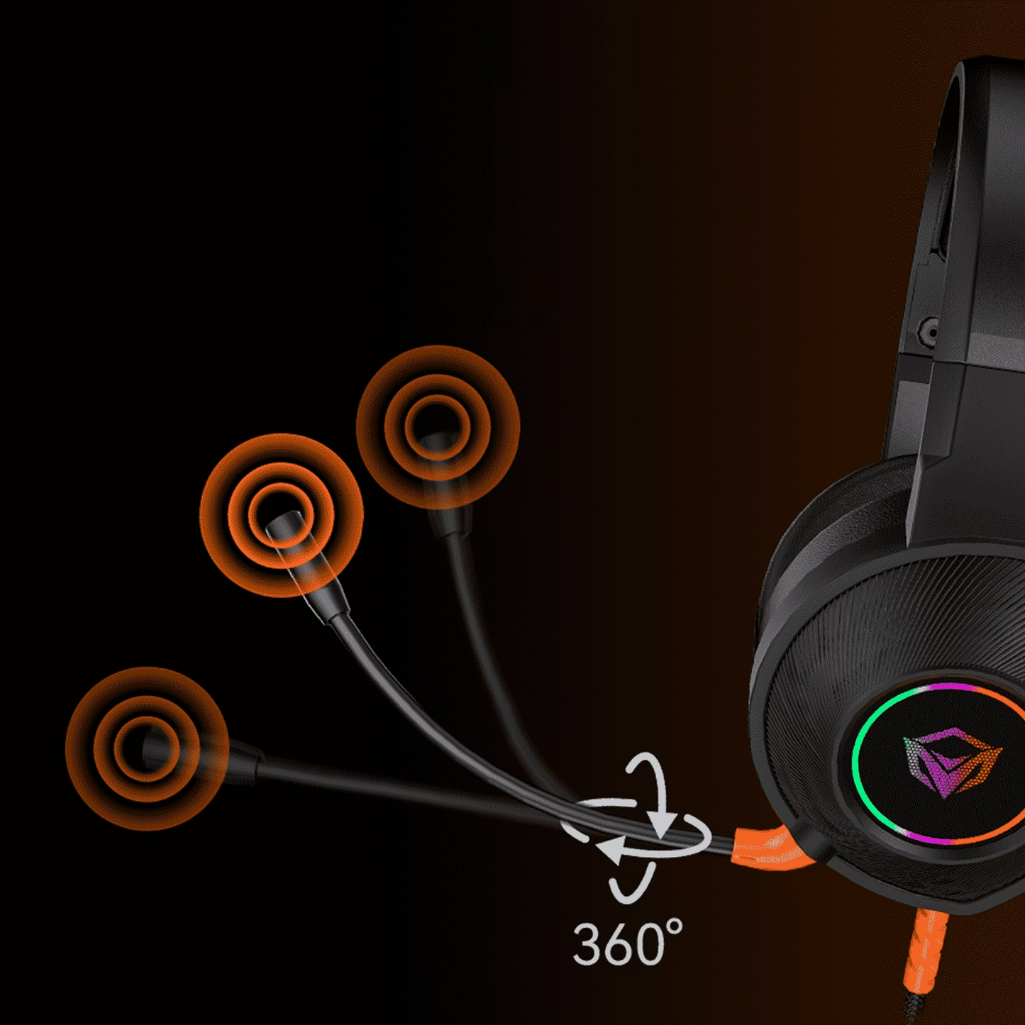 Meetion MT-HP012 Gaming Headset RGB - Medaid International