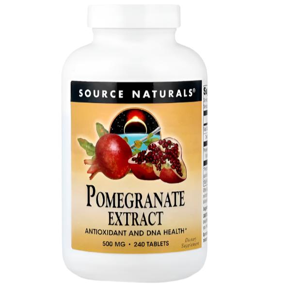 Source Naturals Pomegranate Extract 500 mg 240 Tablets
