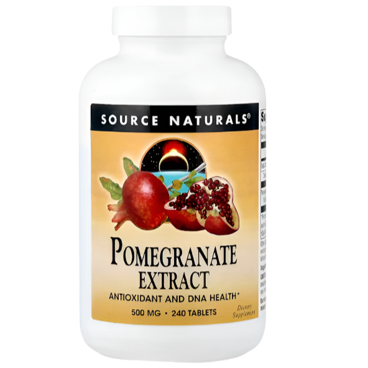 Source Naturals Pomegranate Extract 500 mg 240 Tablets