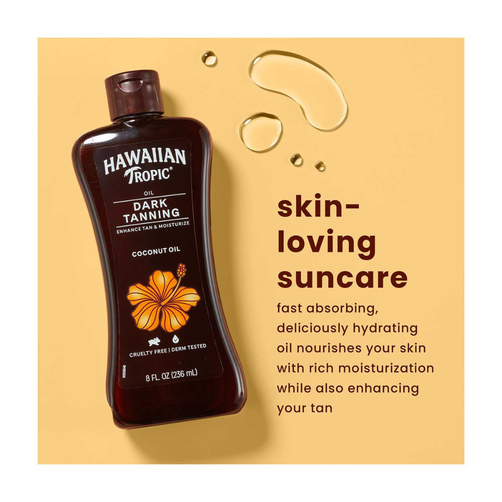 Hawaiian Tropic Dark tanning oil - 236 ml - Medaid International