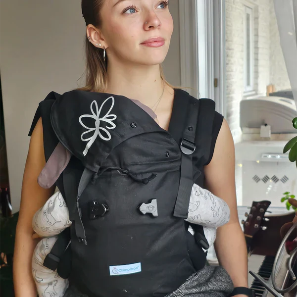 BBLUV - Chimparoo  Pöopngo Baby Carrier - Black