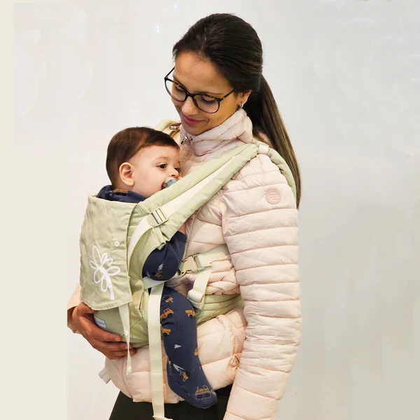 BBLUV - Chimparoo  Pöopngo Baby Carrier - Beige