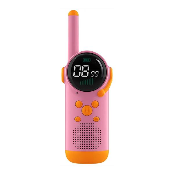 Porodo Kids Dual LCD Walkie Talkies with Flashlight & Keypad Child Lock