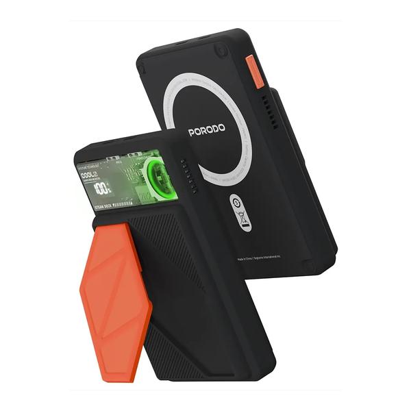 Porodo 10000mAh MagSafe Power Bank with Smart Thermal Cooling