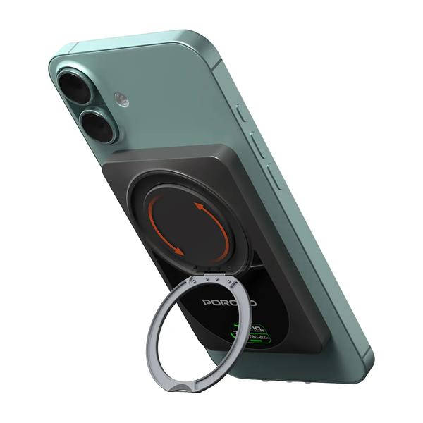 Porodo 10000mAh Qi2 Wireless Power Bank, PDPBFCH086DG, PB086